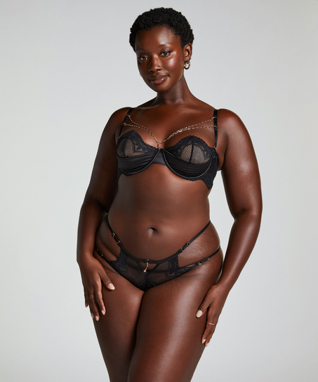 Slip brésilien Belladonna, Noir
