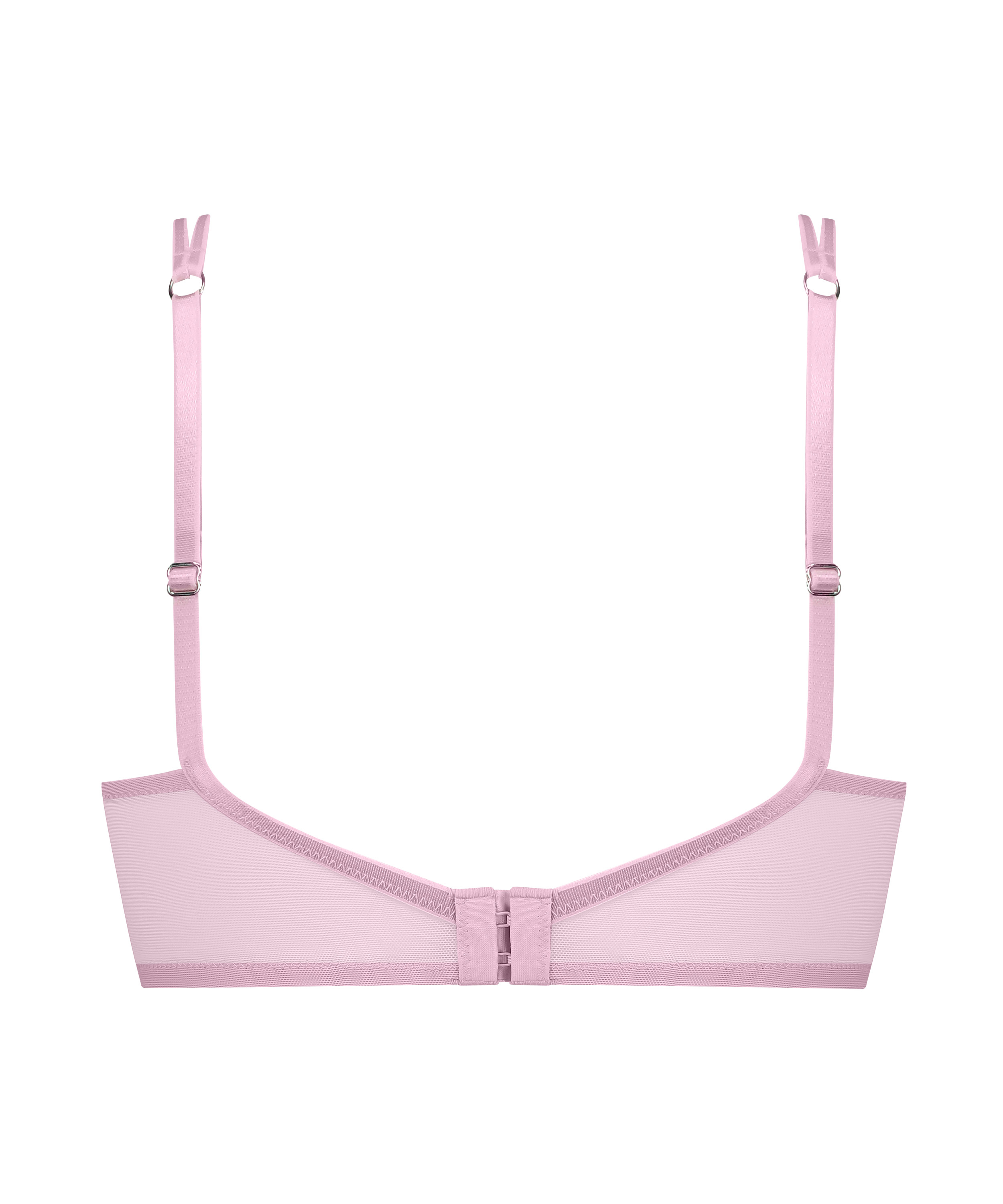 Soutien-gorge push-up à armatures préformé longline Lidia, Rose, main