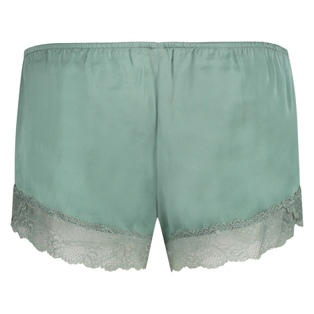 Short de pyjama Satin, Vert