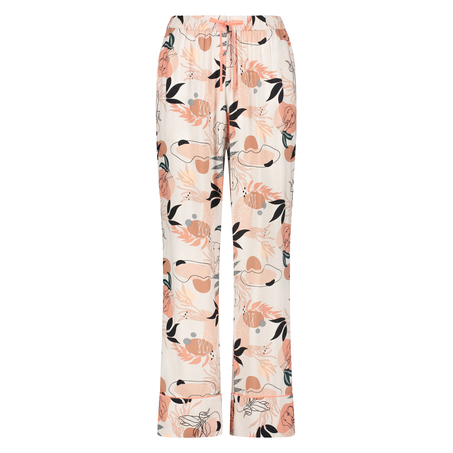 Pantalon de pyjama tissé, Rose