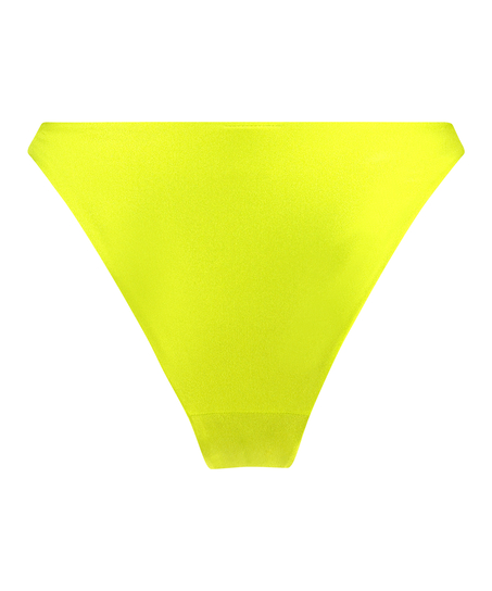 Slip de Bikini Échancrés Luxe, Vert