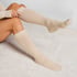 Chaussettes avec Cachemire, Blanc