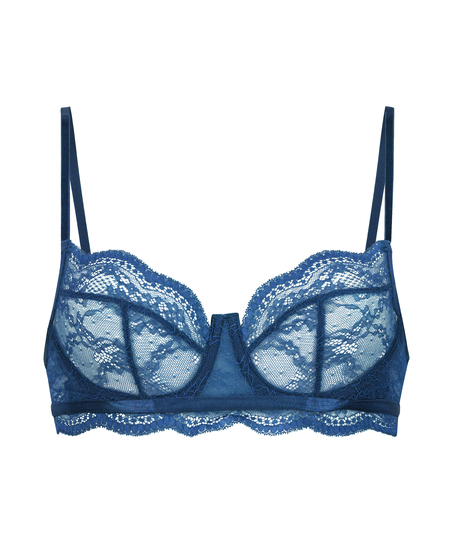 Soutien-gorge non-rembourré à armatures Isabelle, Bleu