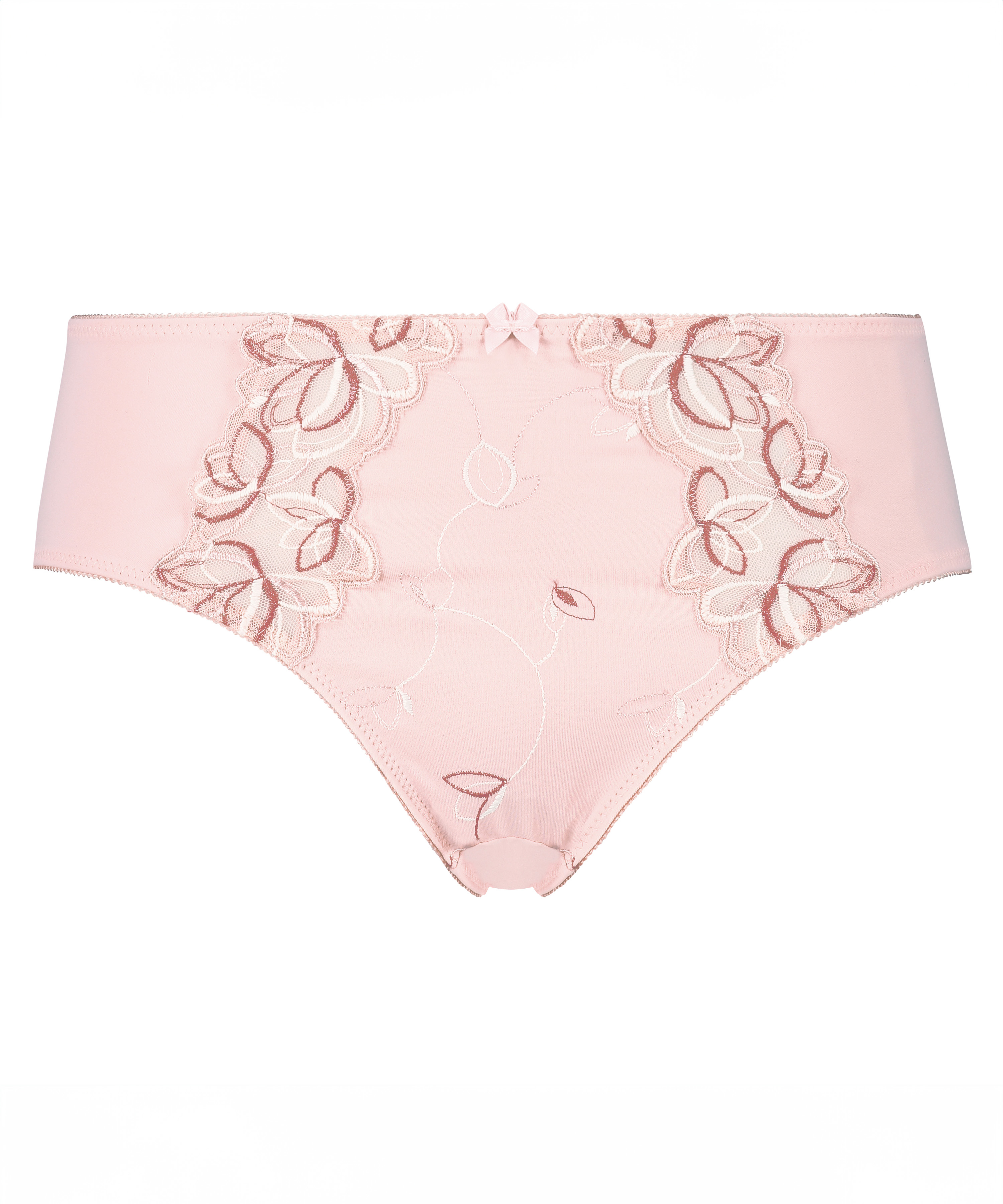 Slip taille haute Diva, Rose, main