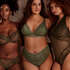 Slip br&eacute;silien &eacute;chancr&eacute; Filomena I AM Danielle, Vert