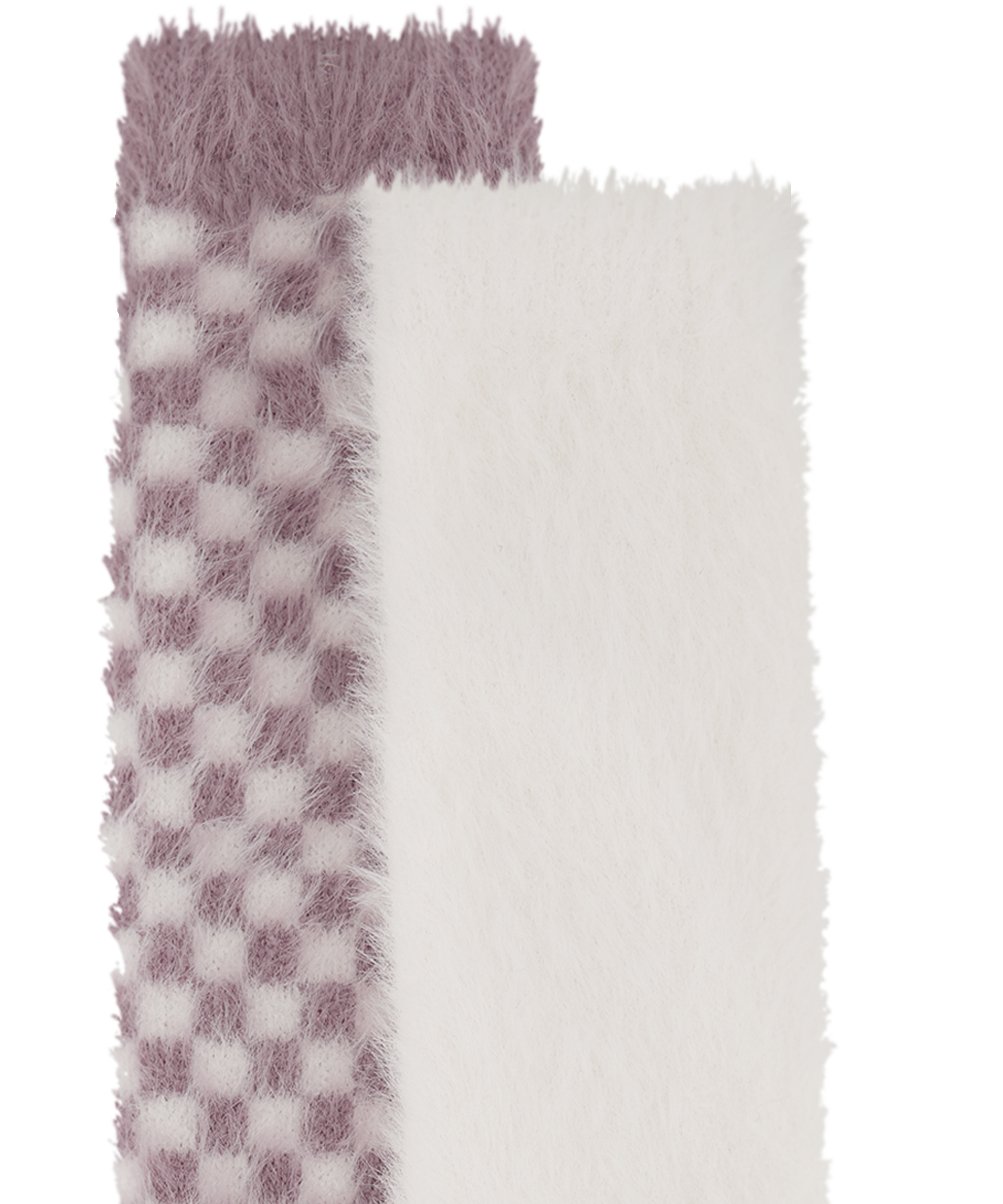 Lot de 2 Paires de Chaussettes Cosy, Violet, main