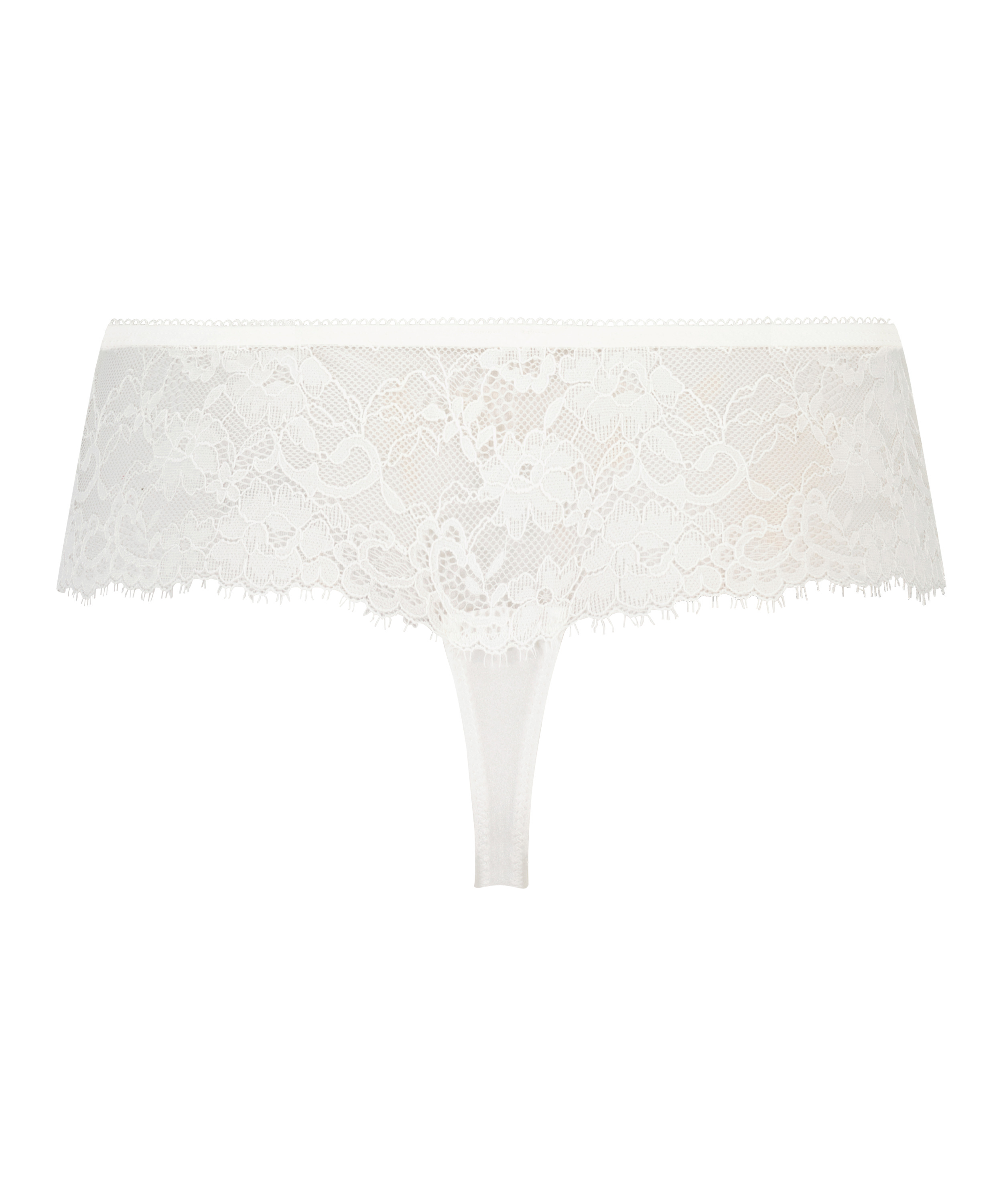 Boxer string Yvenne, Blanc, main