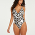 Maillot de bain Animal, Blanc