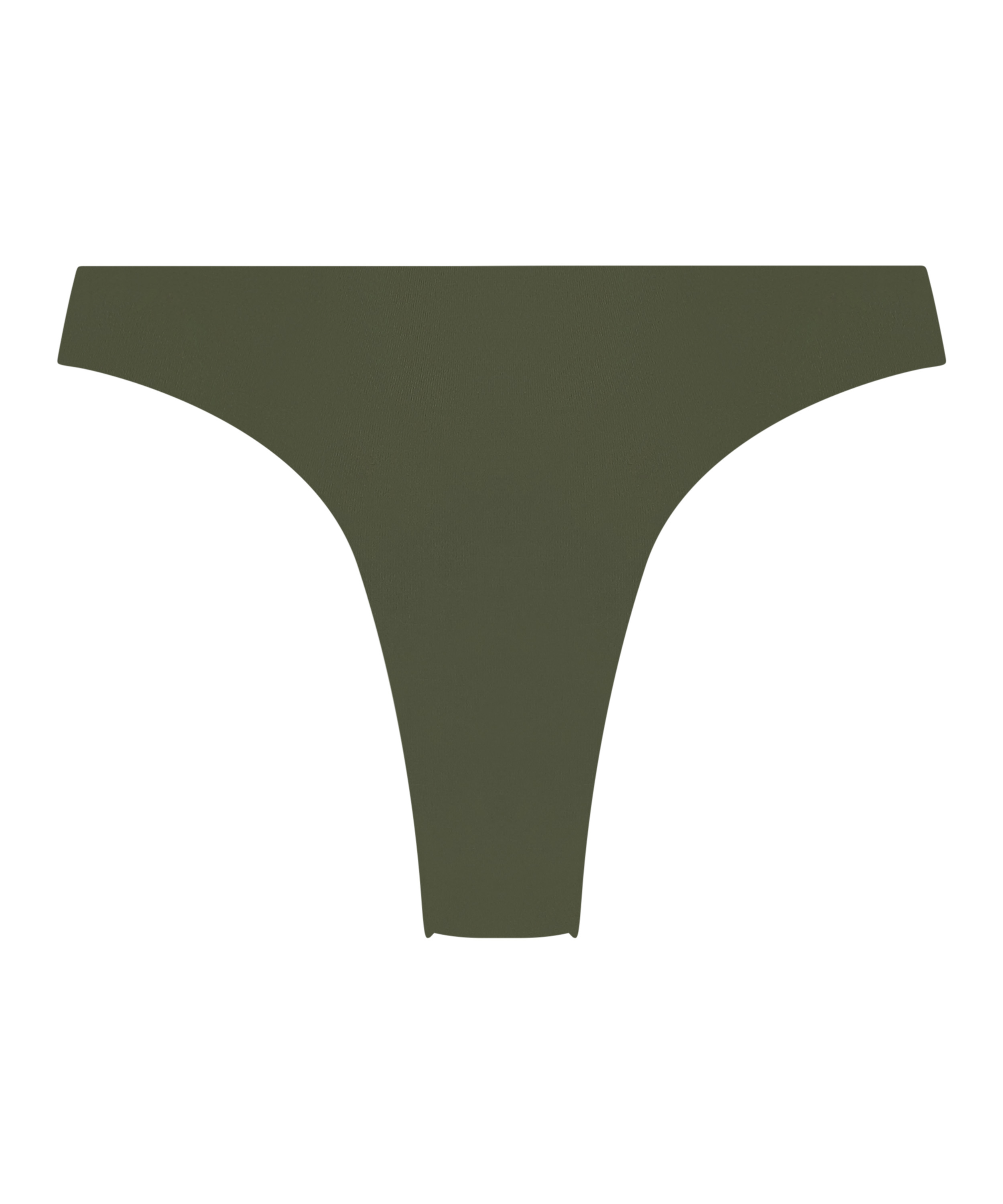 Slip de Bikini Échancrés Luxe, Vert, main