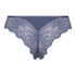 Slip brésilien échancré Heira, Bleu