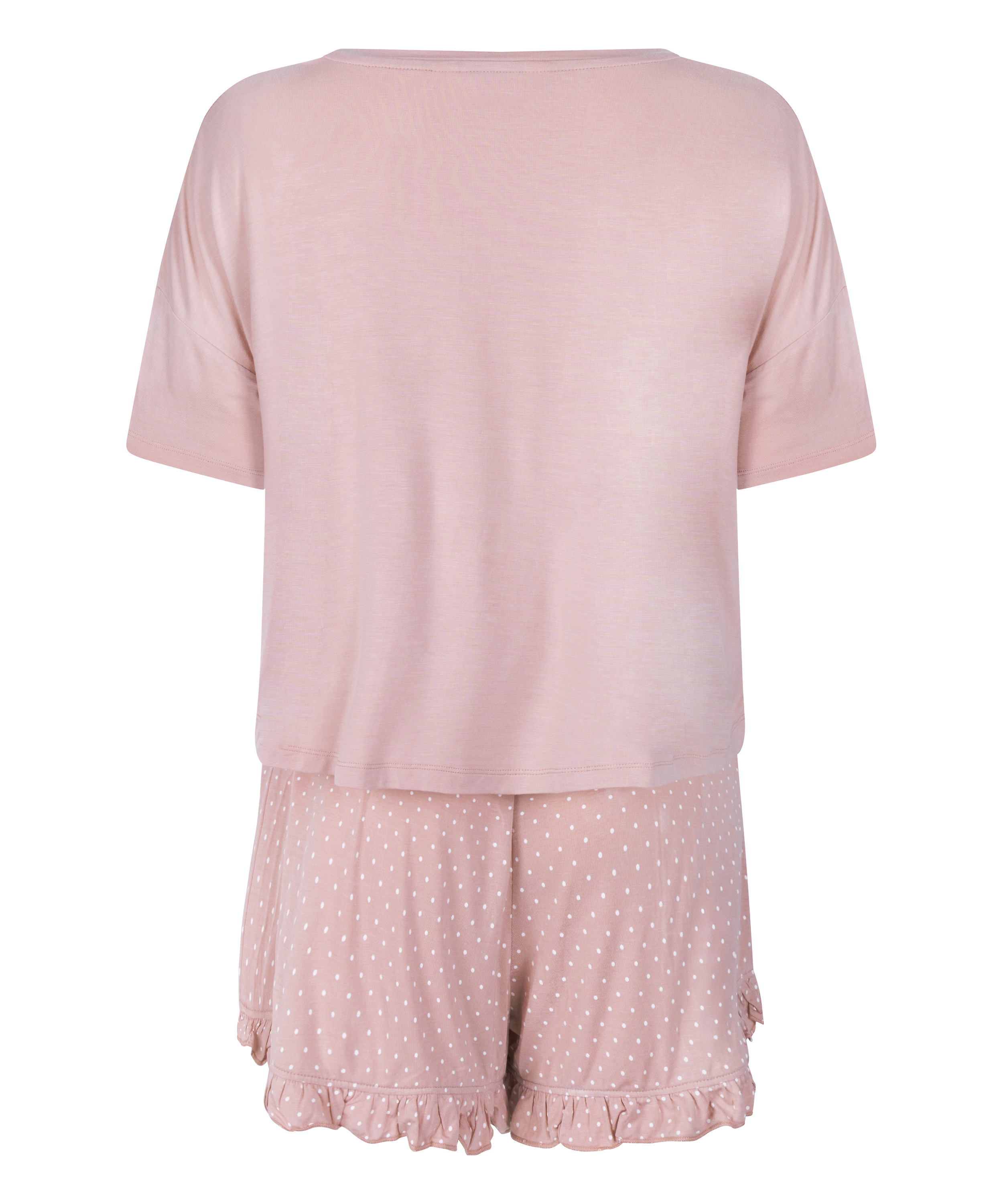 Pyjama en jersey, Rose, main