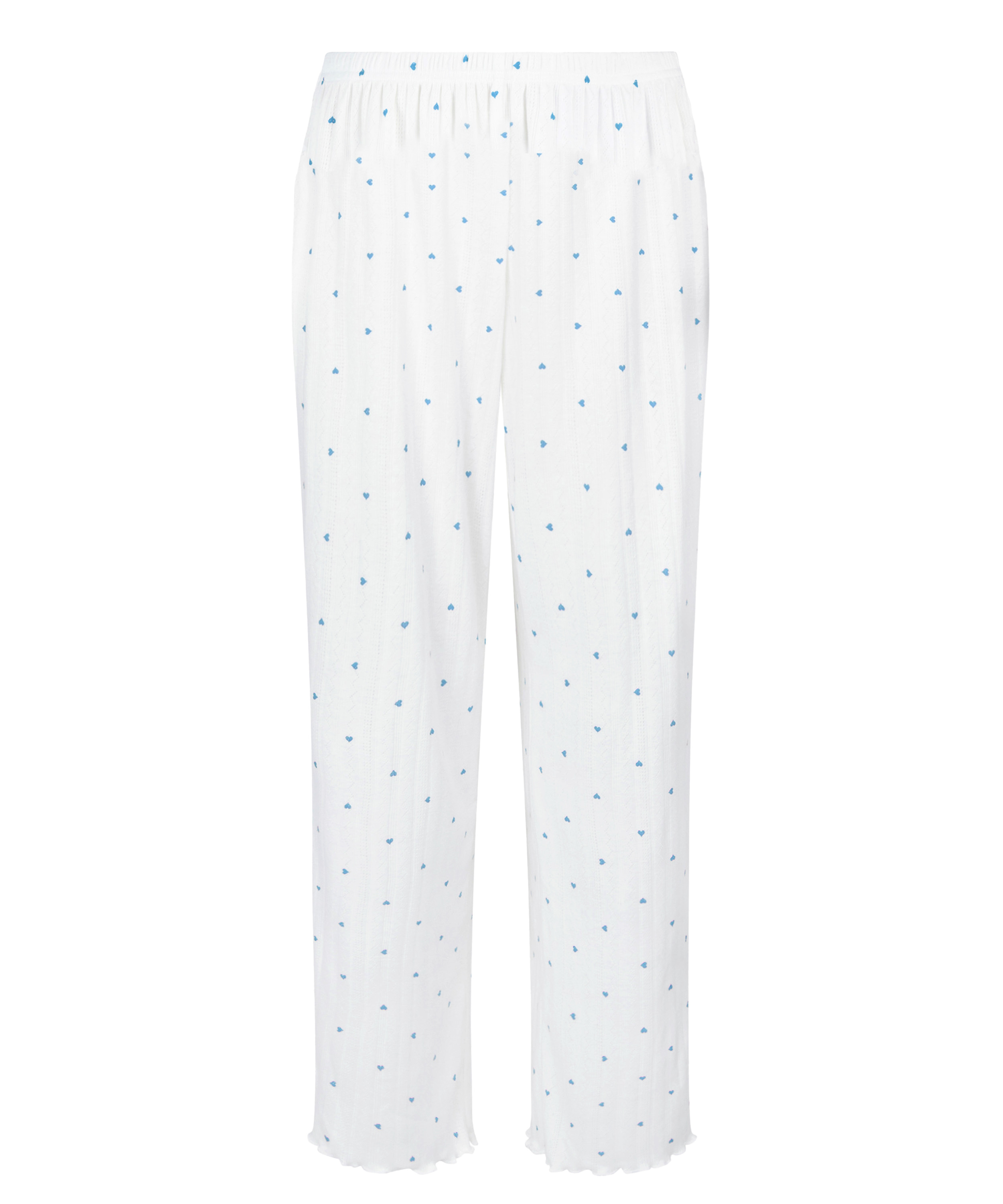 Pantalon de pyjama Pointelle, Bleu, main