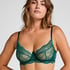 Soutien-gorge non-rembourr&eacute; &agrave; armatures Isabelle, Vert