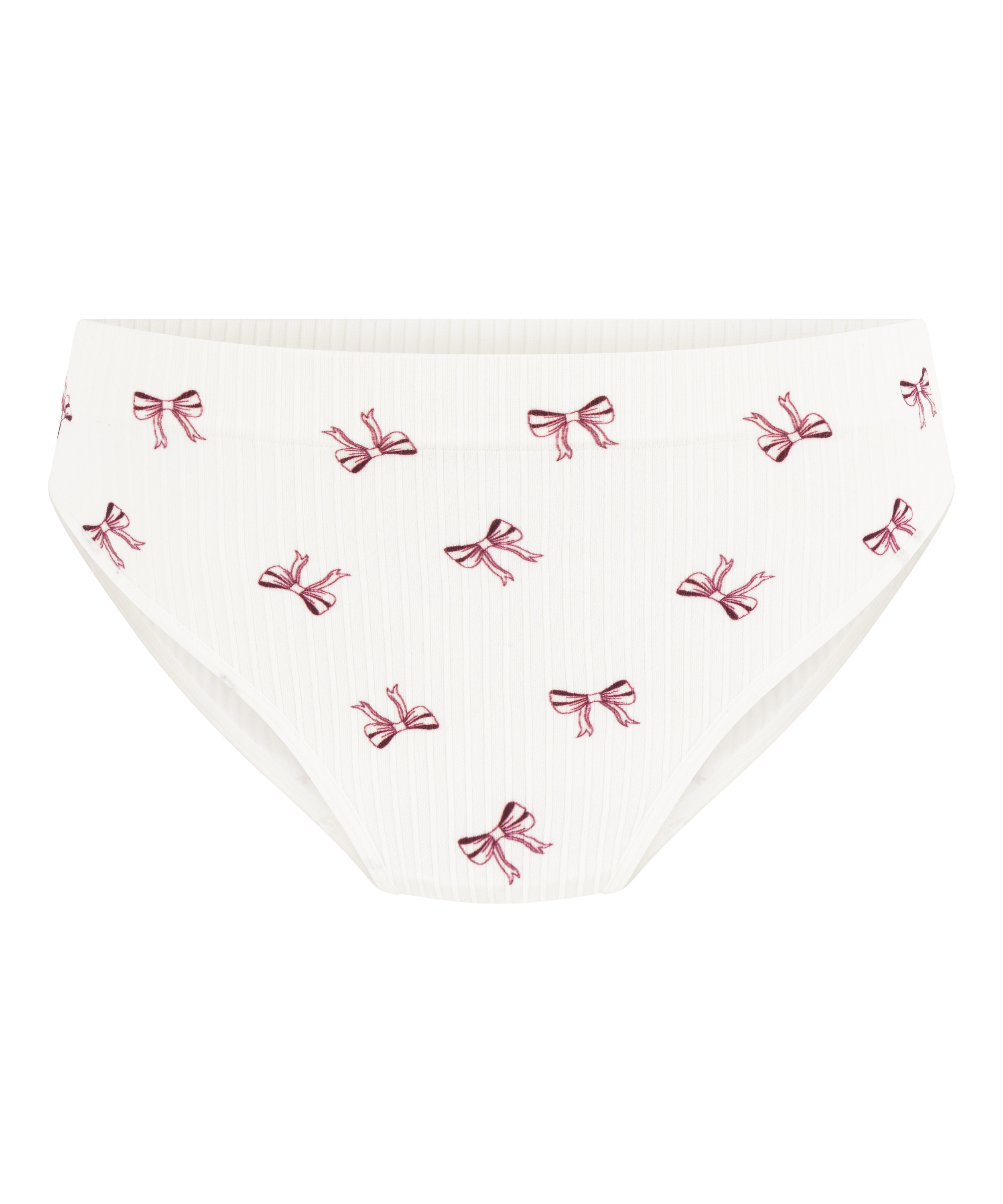 Slip brésilien Dianne, Blanc, main