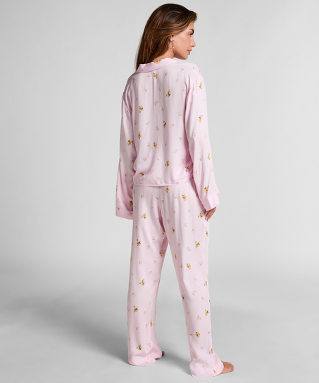 Haut de pyjama, Rose