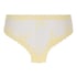 Slip brésilien V-shape mesh, Jaune