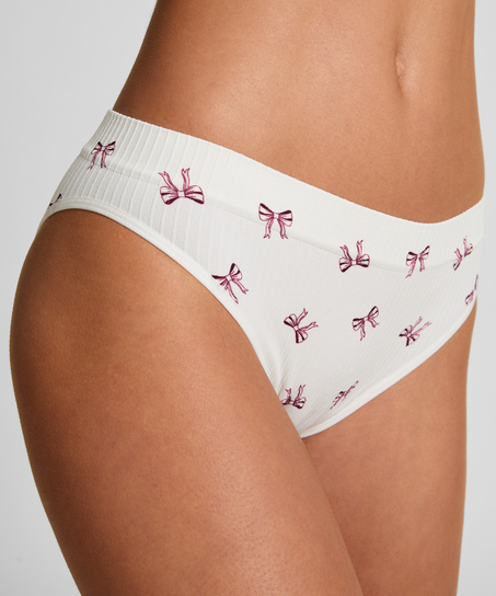 Slip brésilien Dianne, Blanc