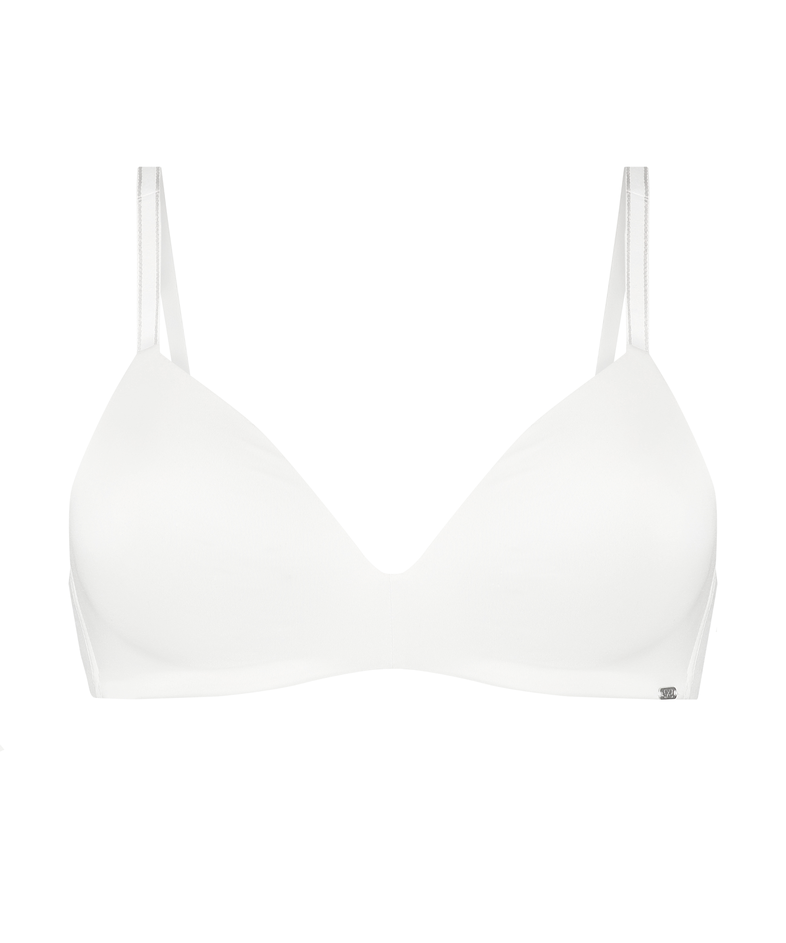 Soutien-gorge push-up préformé sans armatures Mona, Blanc, main