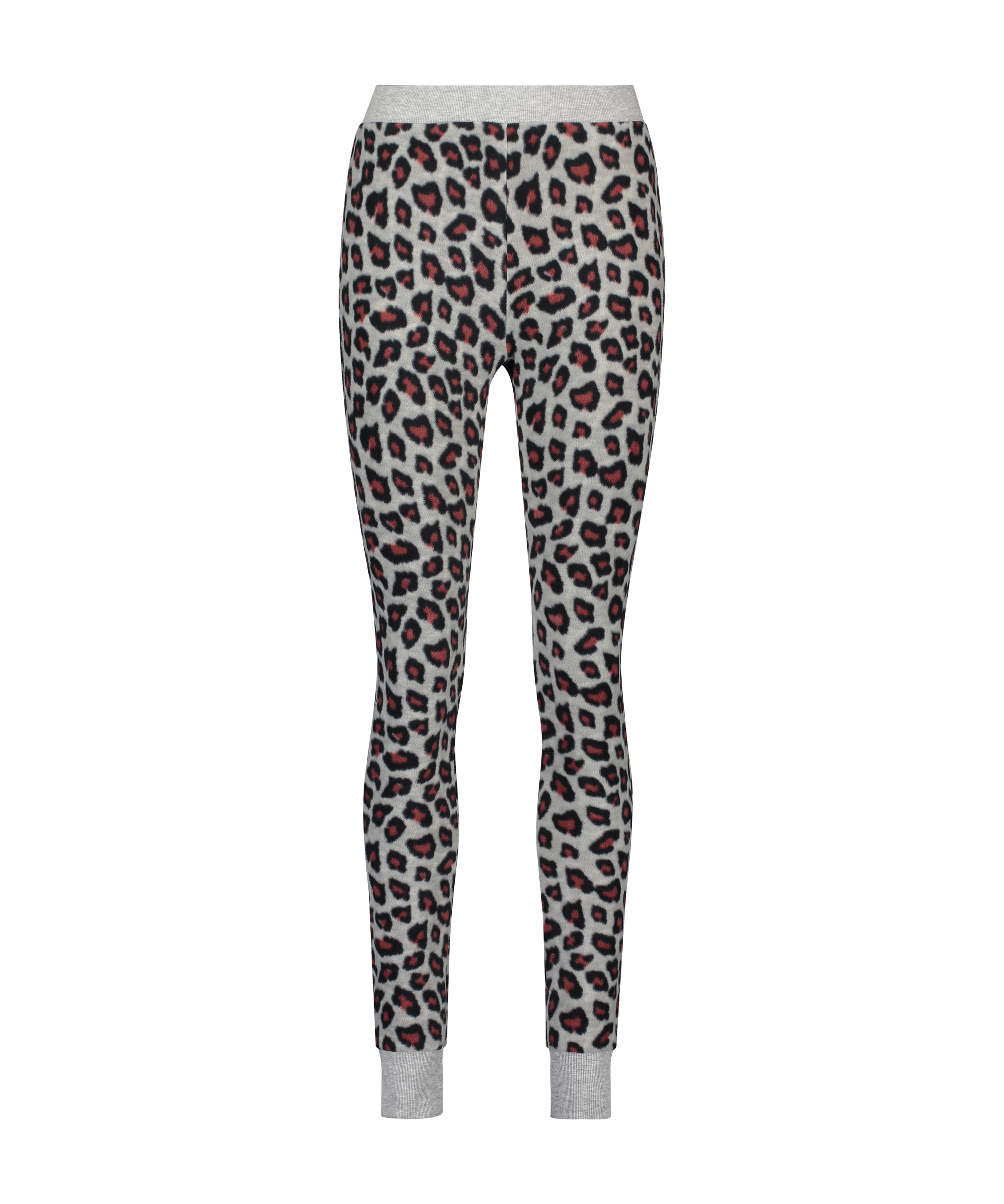 leggings en micro-polaire, Gris, main