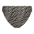 Slip de Bikini Rio Zebra, marron