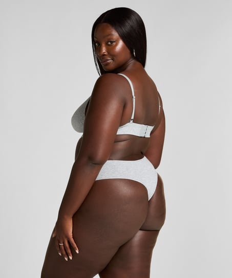 String en coton, Gris