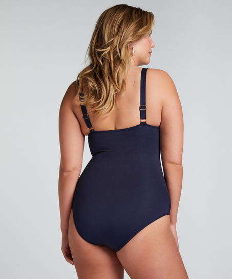 Maillot de bain Scallop, Bleu