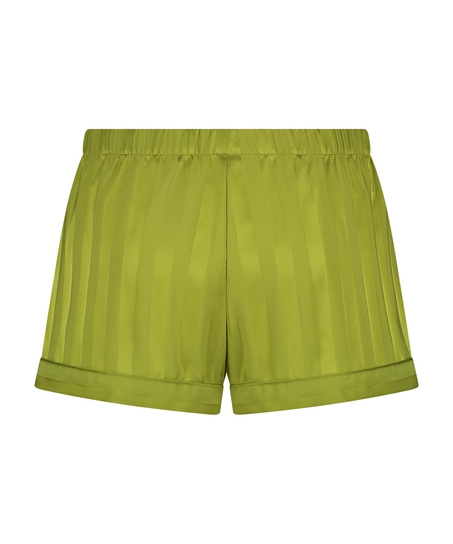 Short de pyjama Satin, Vert