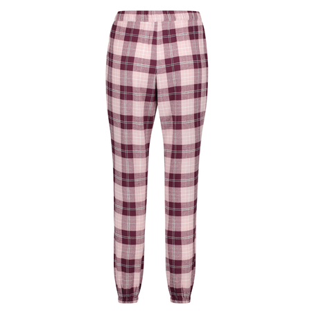 Pantalon de pyjama en serg&eacute;, Violet