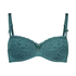 Soutien-gorge &agrave; armatures pr&eacute;form&eacute; Maya, Bleu