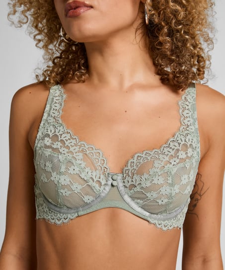 Soutien-gorge &agrave; armatures non-pr&eacute;form&eacute; Daisy, Vert