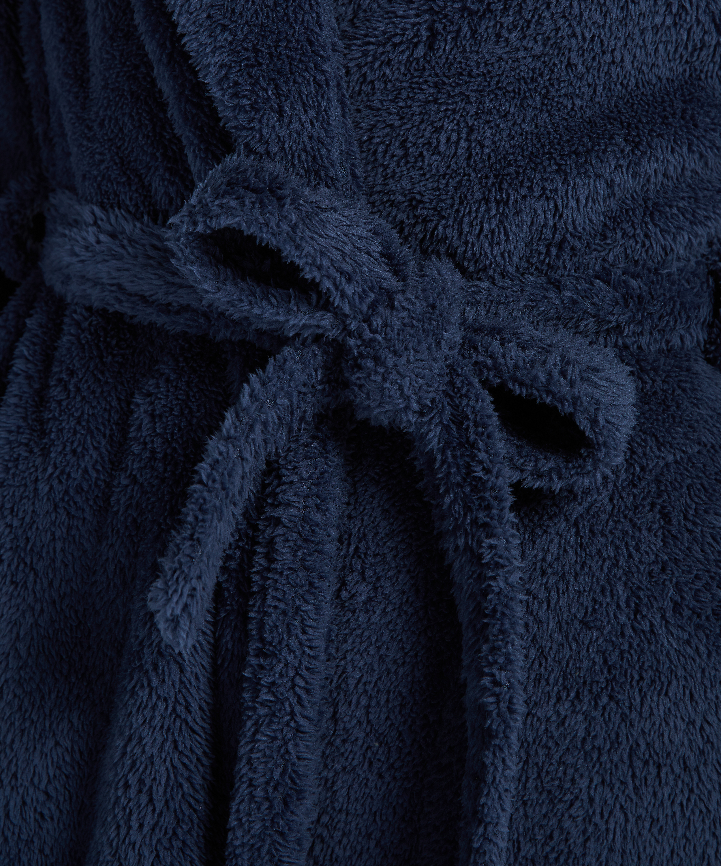 Peignoir Fleece, Bleu, main