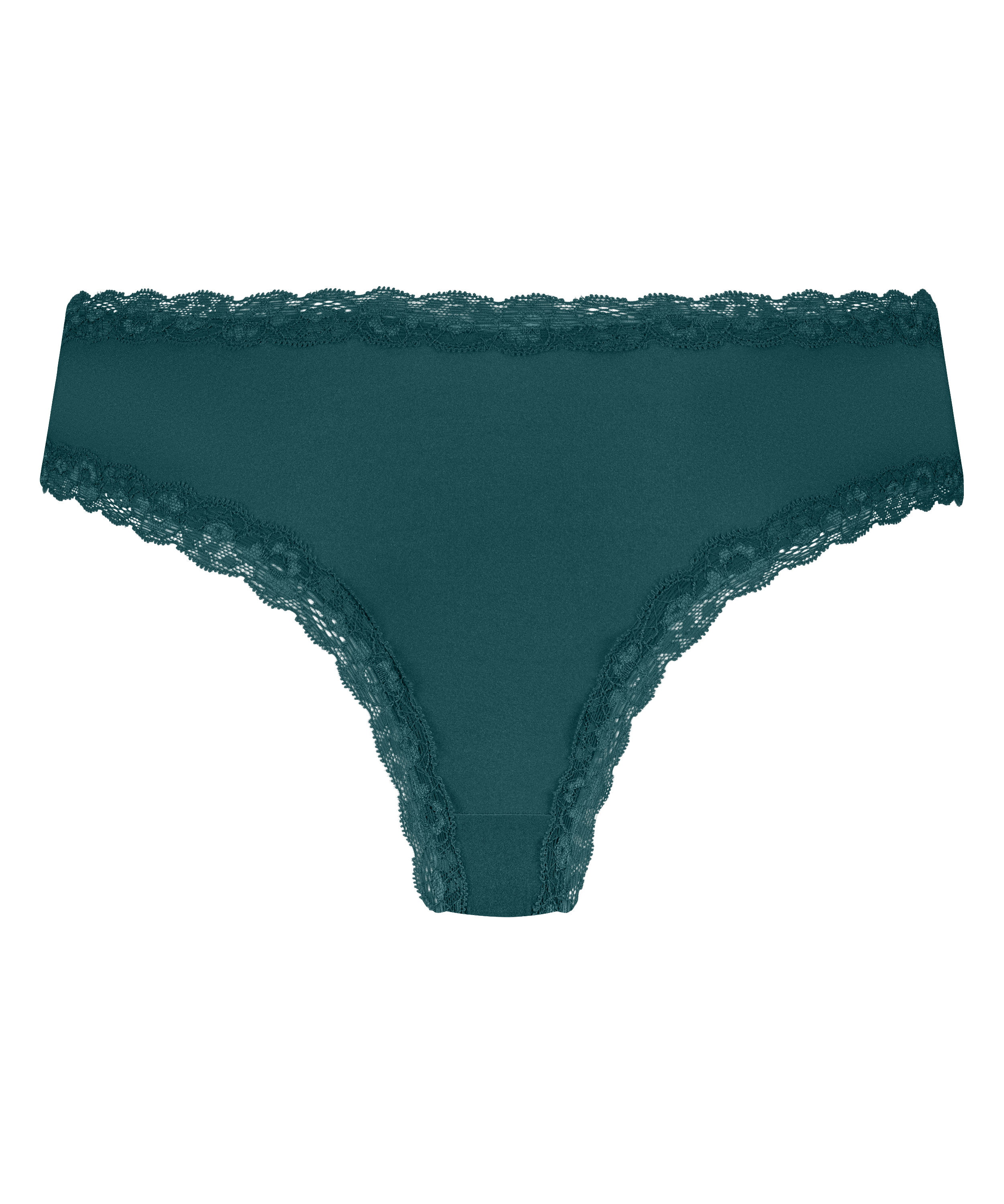 Slip brésilien V-shape mesh, Vert, main