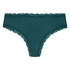 Slip brésilien V-shape mesh, Vert