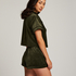 Short velours, Vert