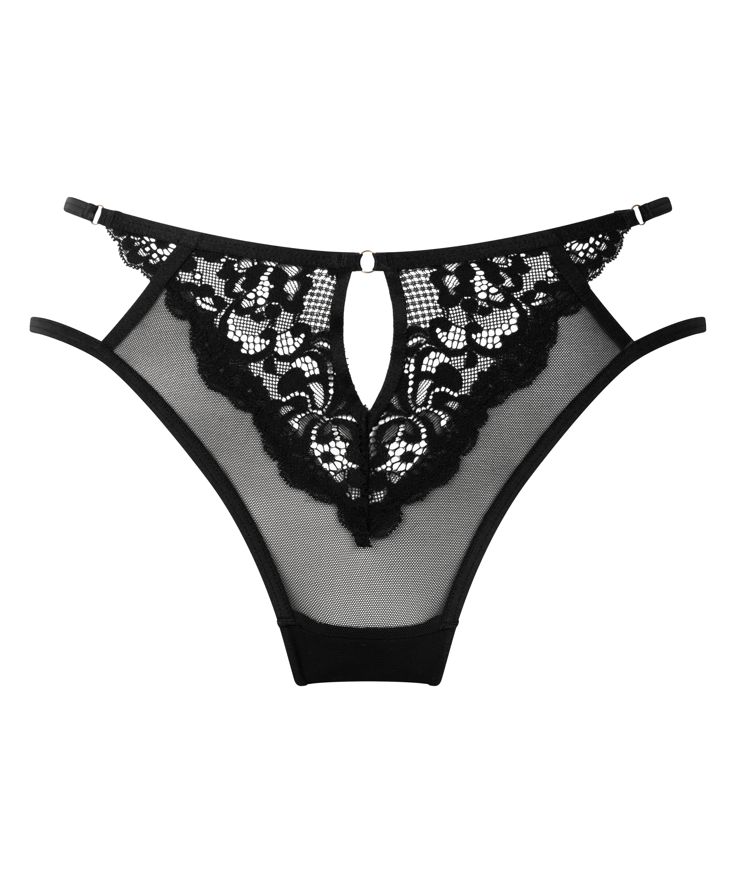 Slip brésilien Cinnamon, Noir, main