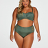 Slip taille haute Kriss I AM Danielle, Vert