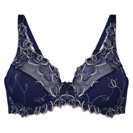 Soutien-gorge &agrave; armatures non-pr&eacute;form&eacute; Diva, Bleu