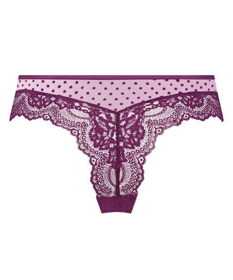 Slip brésilien Tonia, Violet