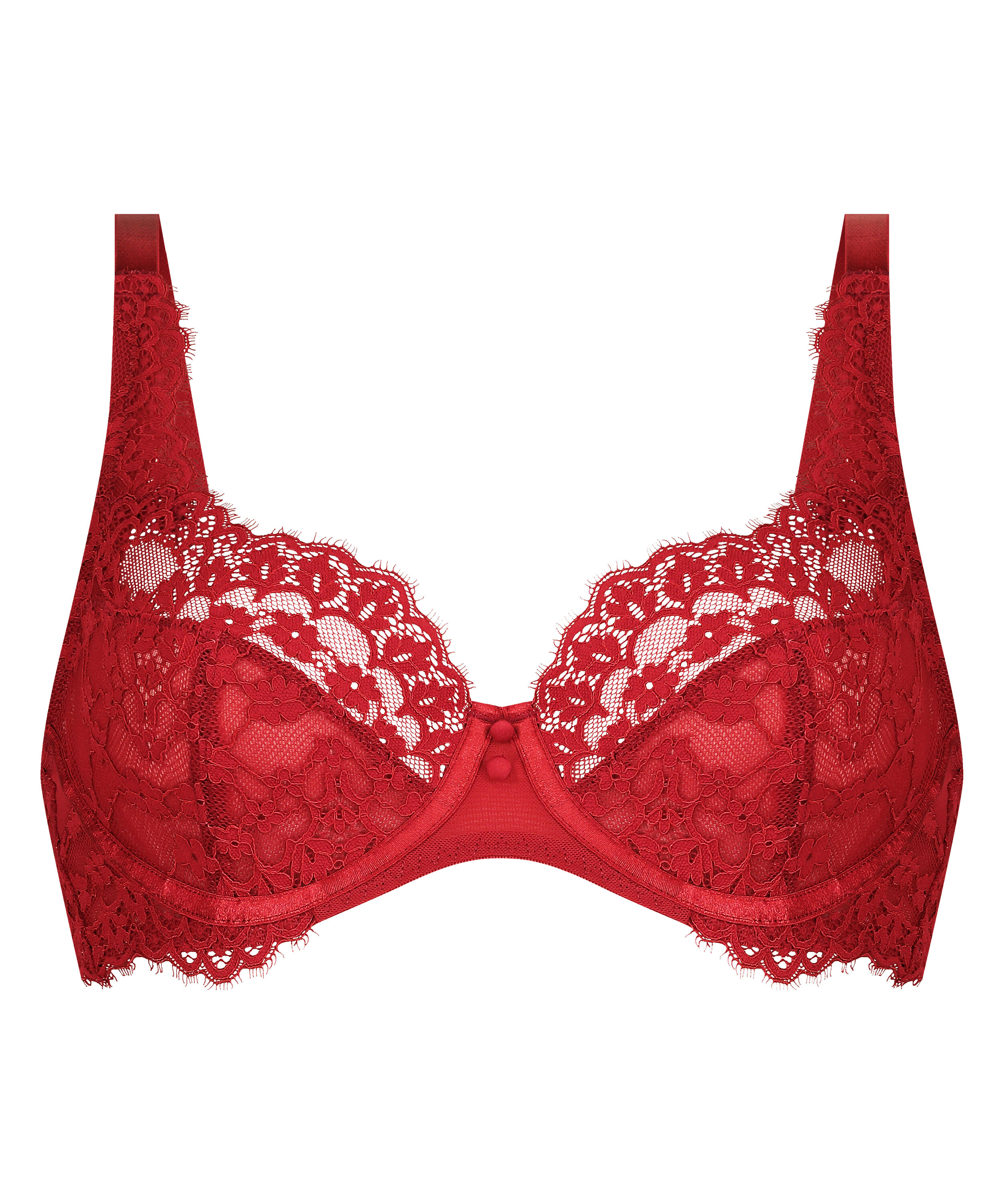 Soutien-gorge &agrave; armatures non-pr&eacute;form&eacute; Daisy, Rouge