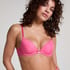 Soutien-gorge &agrave; armatures pr&eacute;form&eacute; Plunge, Rose
