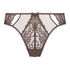 Slip brésilien Sylvie, marron