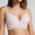 Soutien-gorge à armatures préformé longline Lauren, Blanc