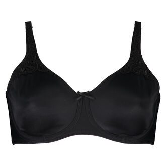 Soutien-gorge &agrave; armatures non-pr&eacute;form&eacute; Minimizer, Noir