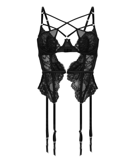 Bustier Anna, Noir