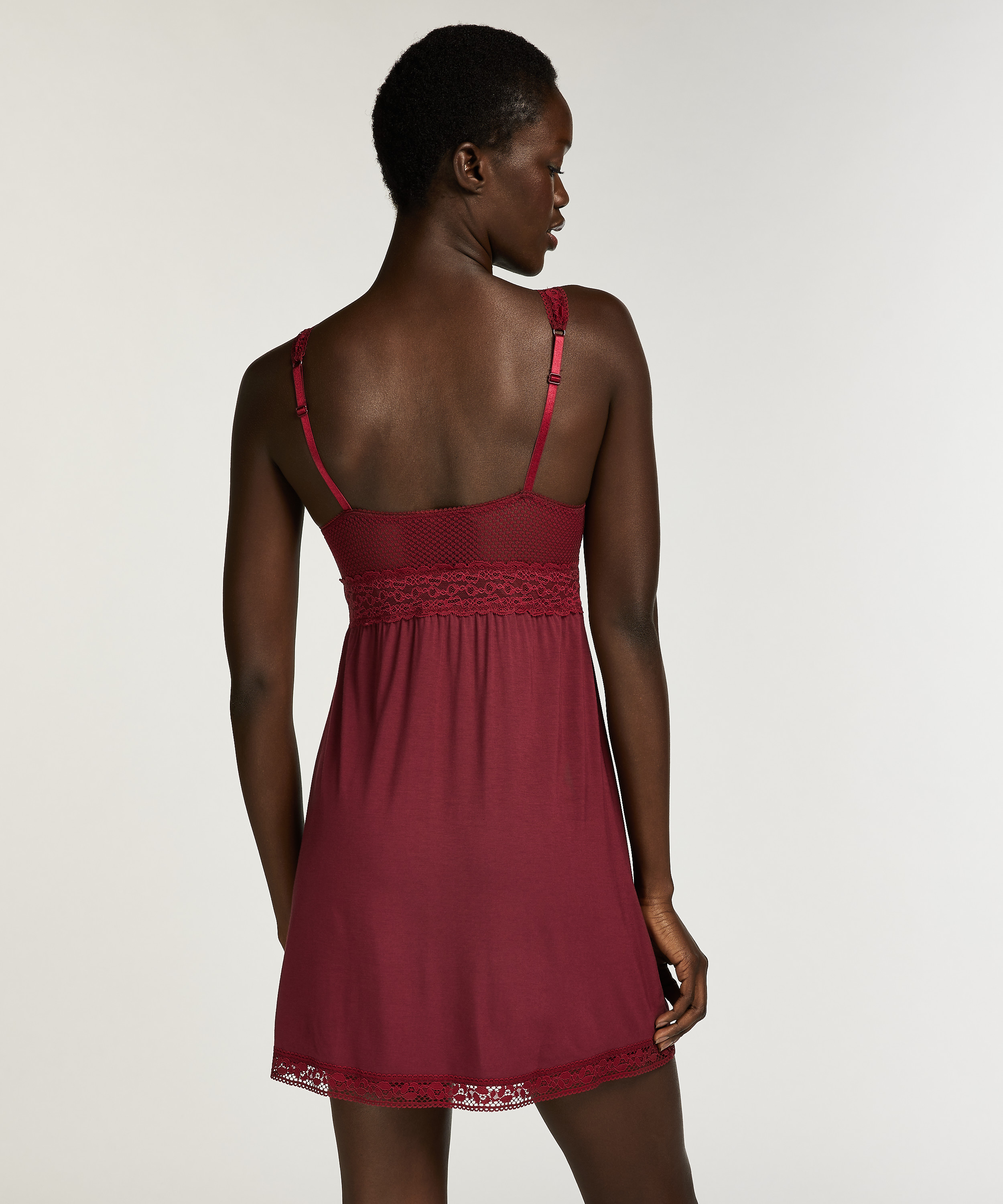 Nuisette  Jersey Grafic Lace, Violet, main