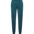 Pantalon Jogging Velours Pintuck, Bleu