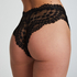 Slip brésilien Daisy, Noir