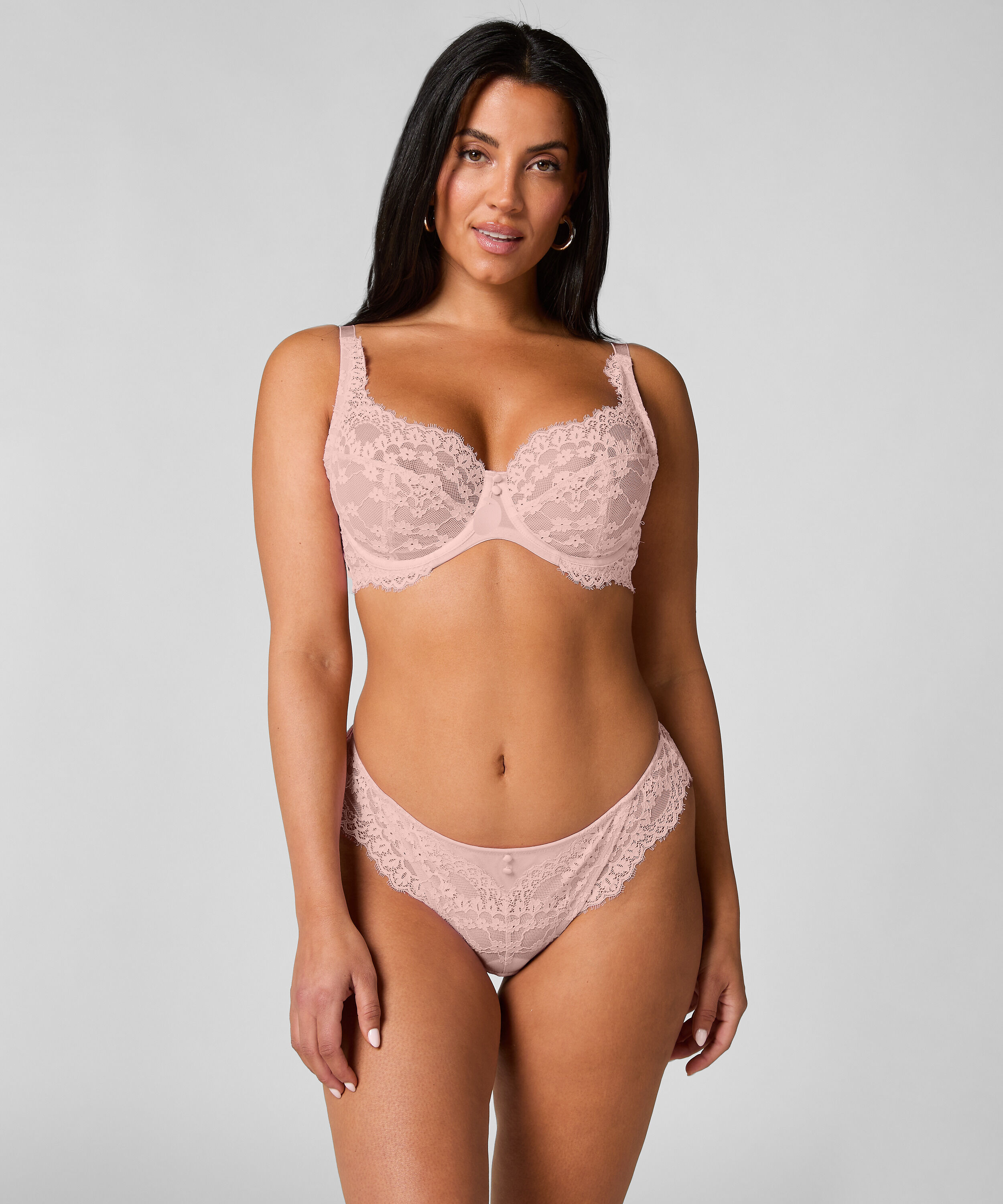 Slip brésilien Daisy, Rose Slip brésilien Daisy, Rose
