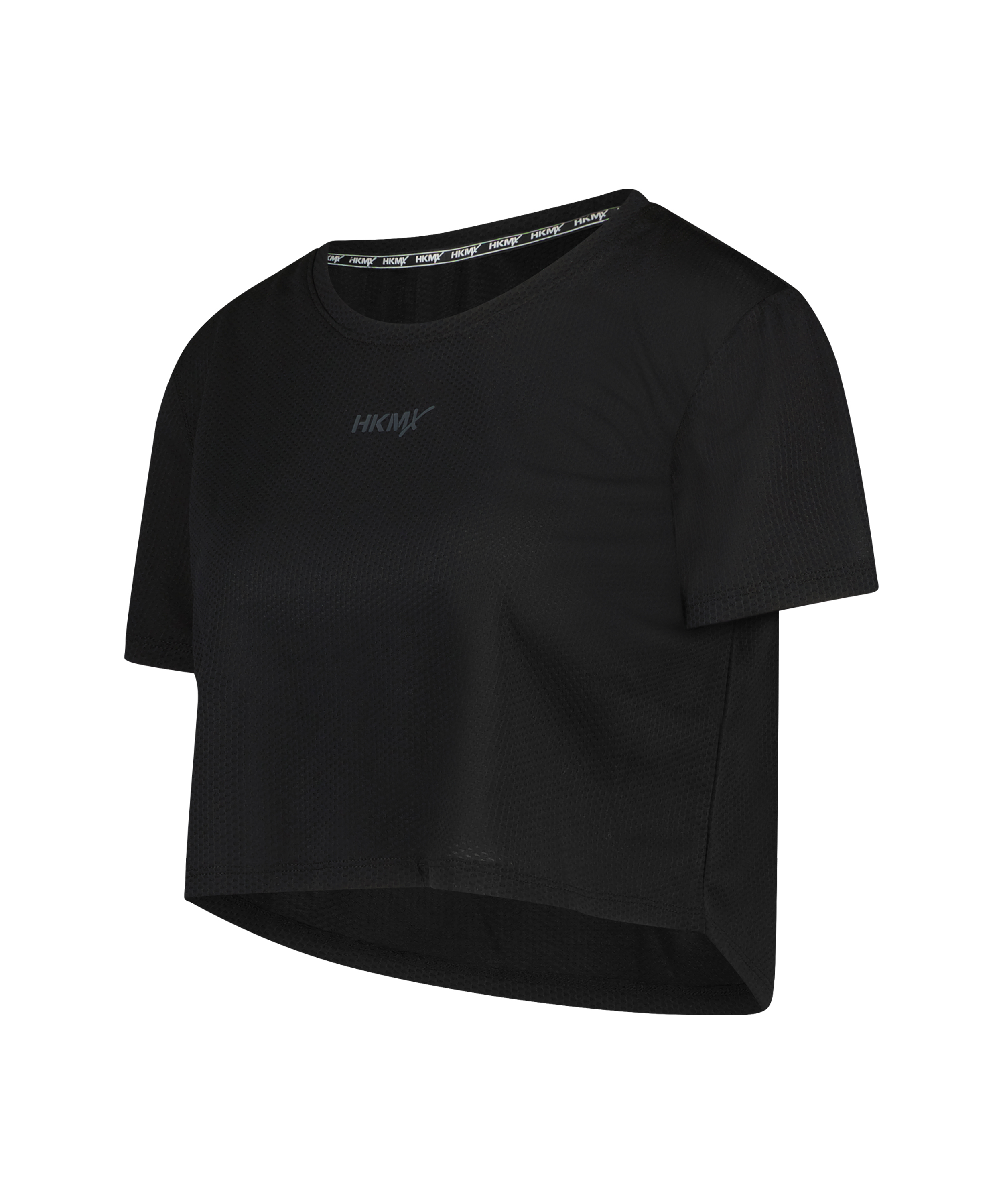HKMX Crop top en maille, Noir, main