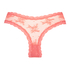 Slip brésilien V-shape mesh, Rose